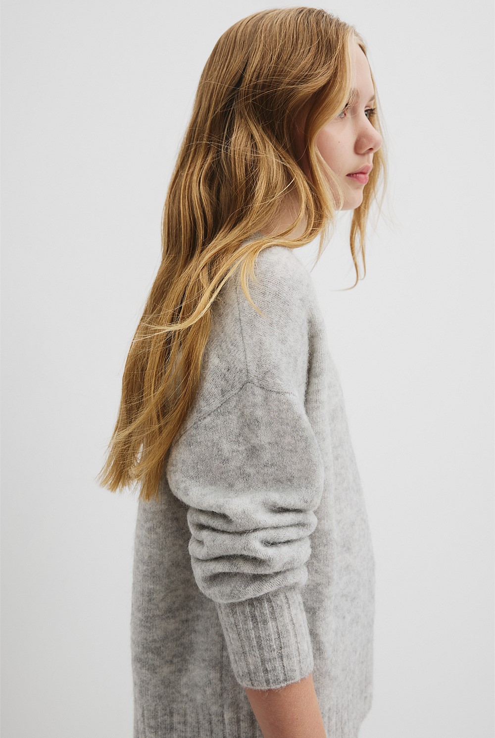 Teen Fluffy Knit Pullover