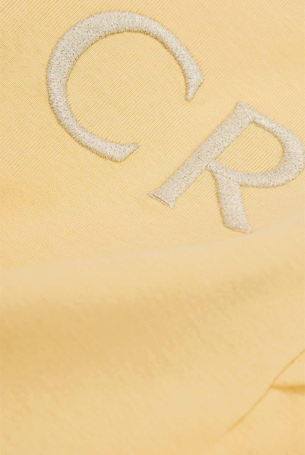 Australian Cotton Long Sleeve Logo Frill T-Shirt