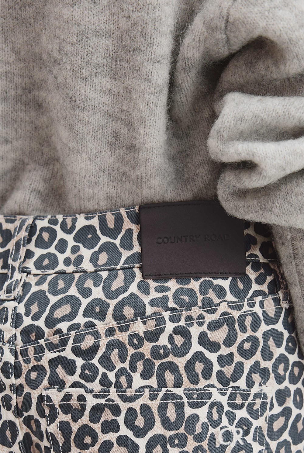 Teen Leopard Print Jean
