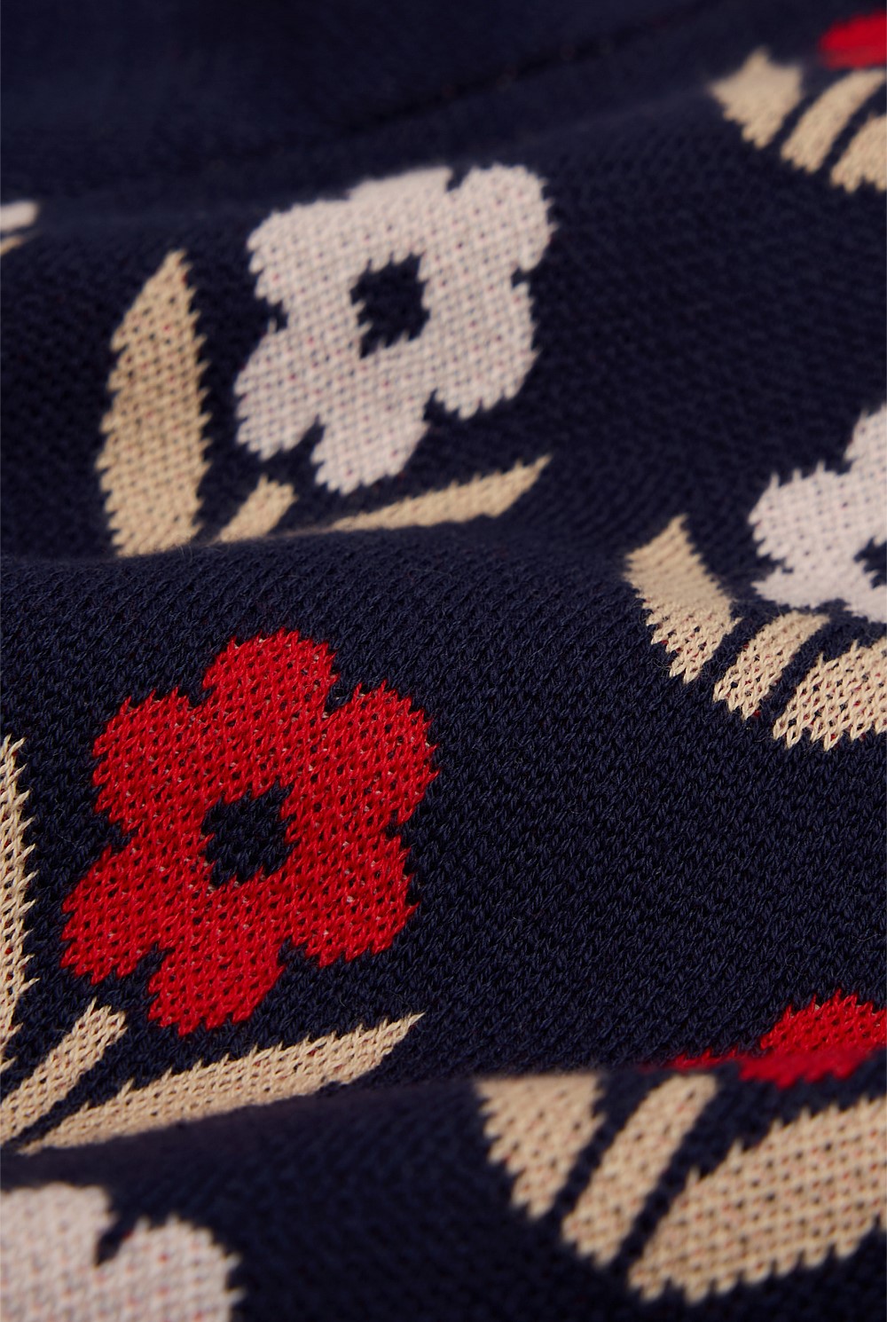 Organically Grown Cotton Jacquard Knit Knit