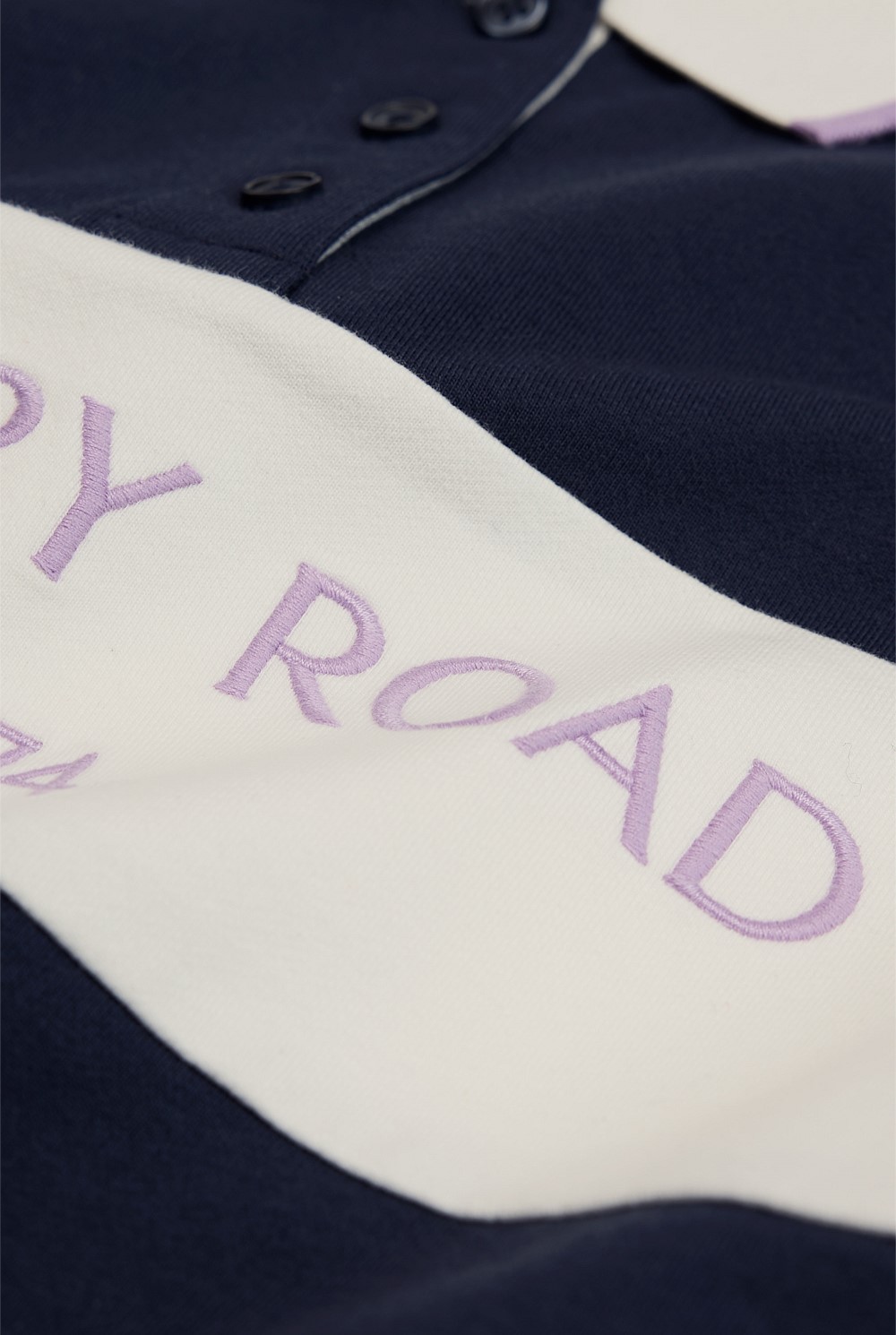 Organically Grown Cotton Logo Rugby Dress