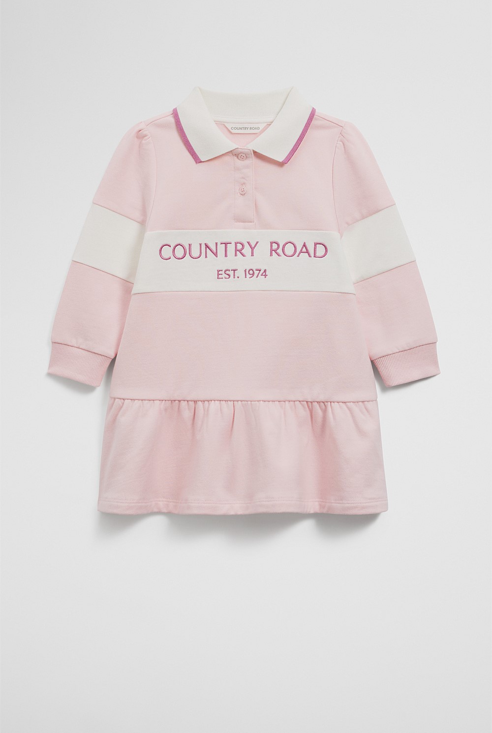 Organically Grown Cotton Logo Rugby Dress