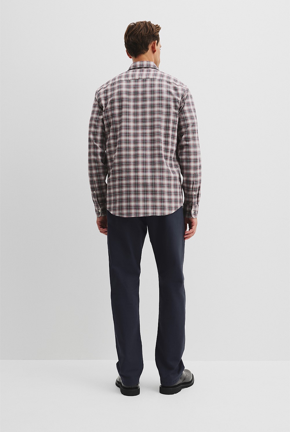 Regular Fit Australian Good Earth Cotton Flannel Shirt