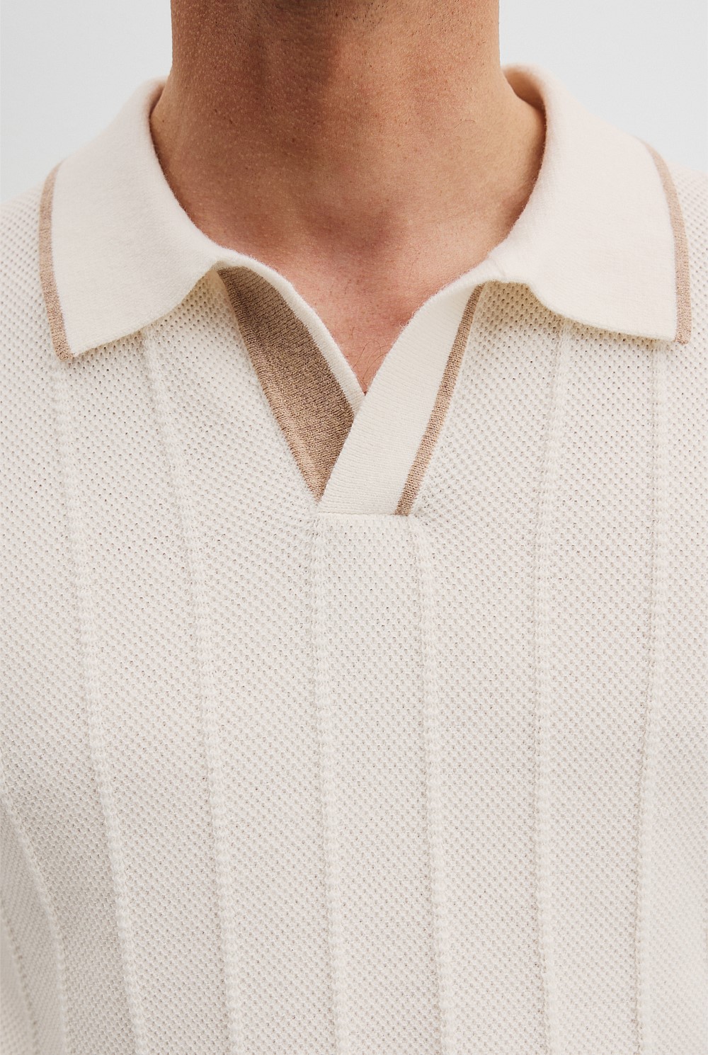 Cotton Wool Tipped Polo