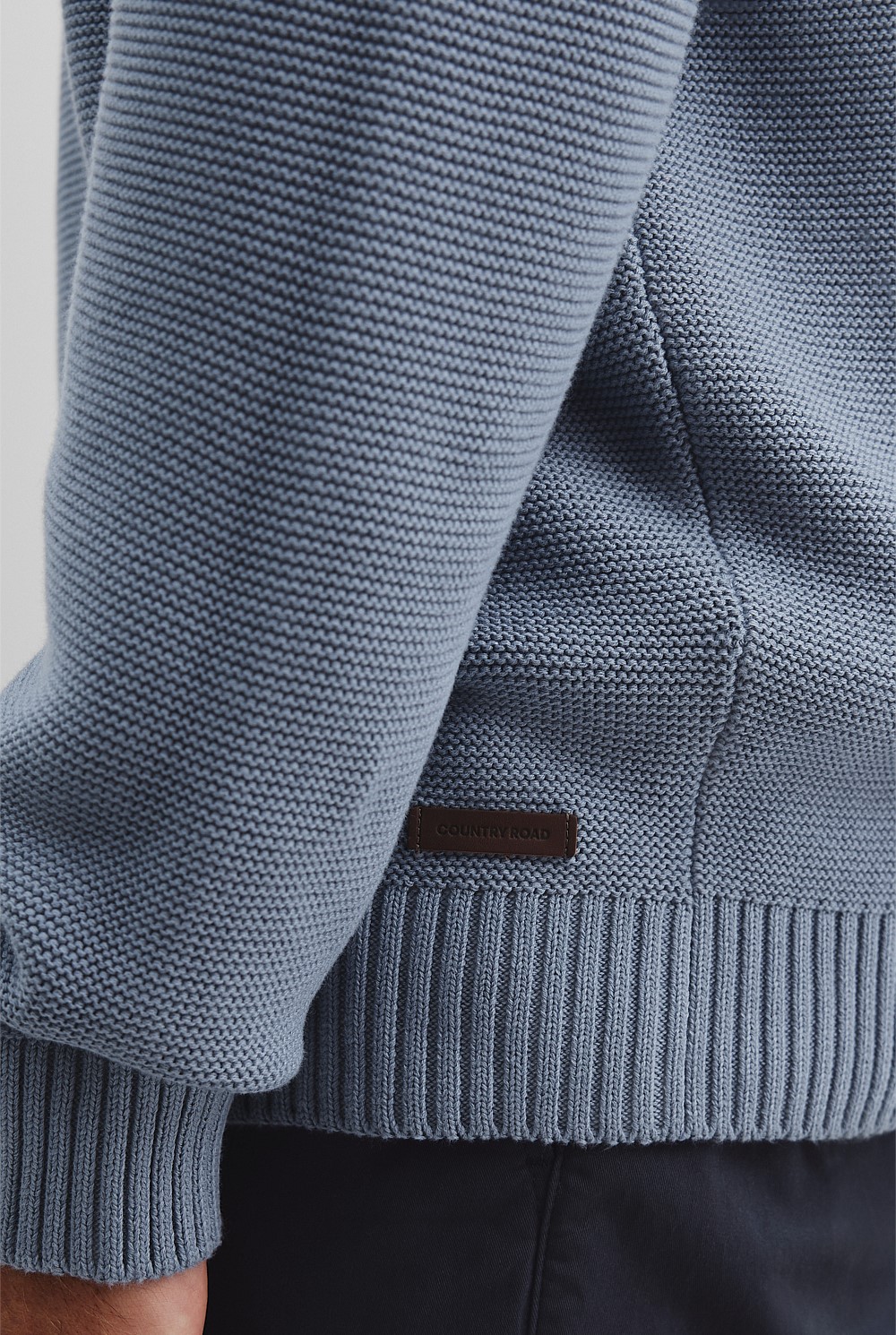 Australian Cotton Crew Neck Knit
