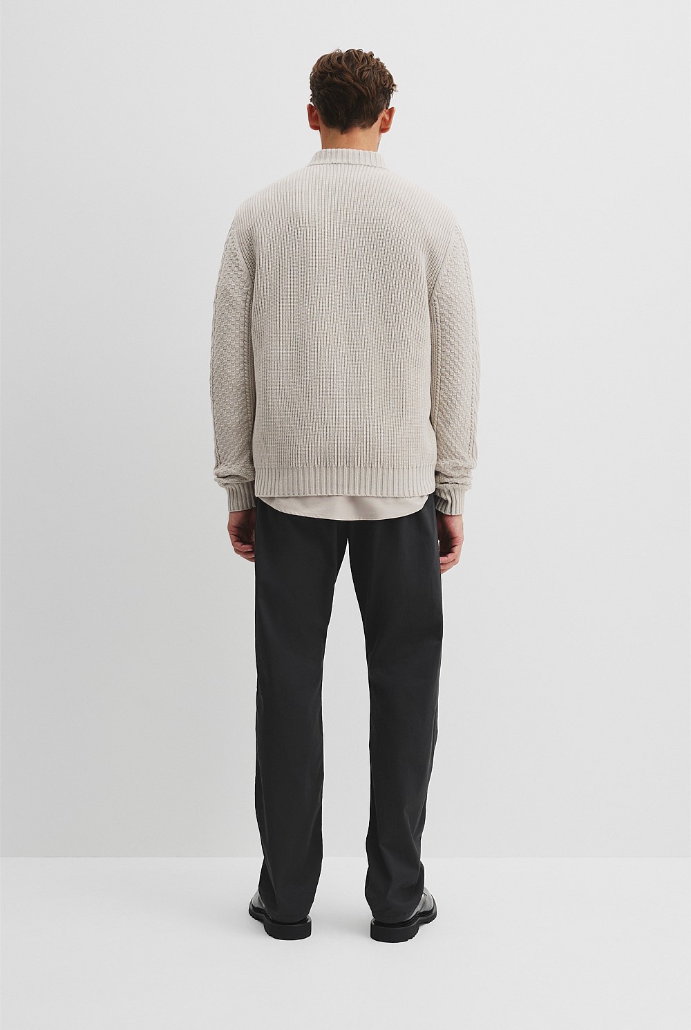 Australian Cotton Blend Cable Knit