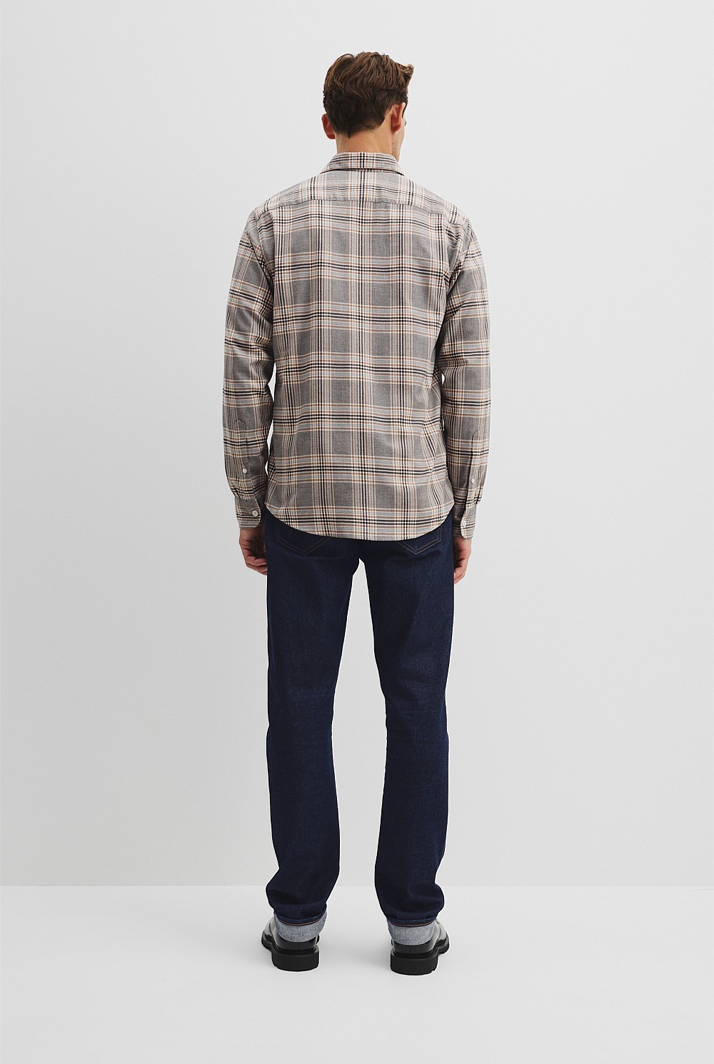 Regular Fit Australian Good Earth Cotton Flannel Shirt