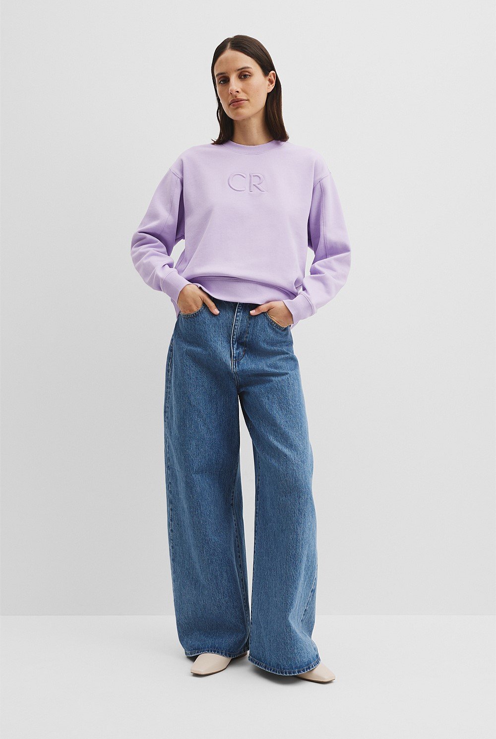Australian Cotton CR Logo Sweat
