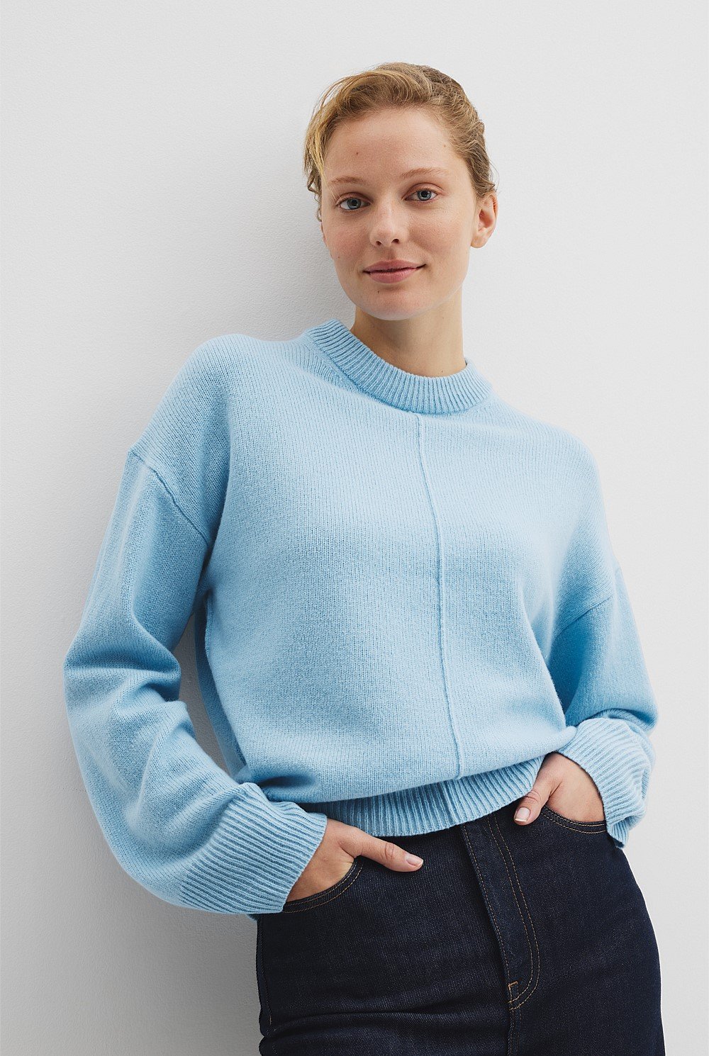 Italian Merino Crew Knit