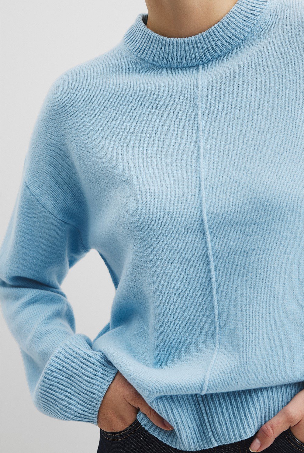 Italian Merino Crew Knit