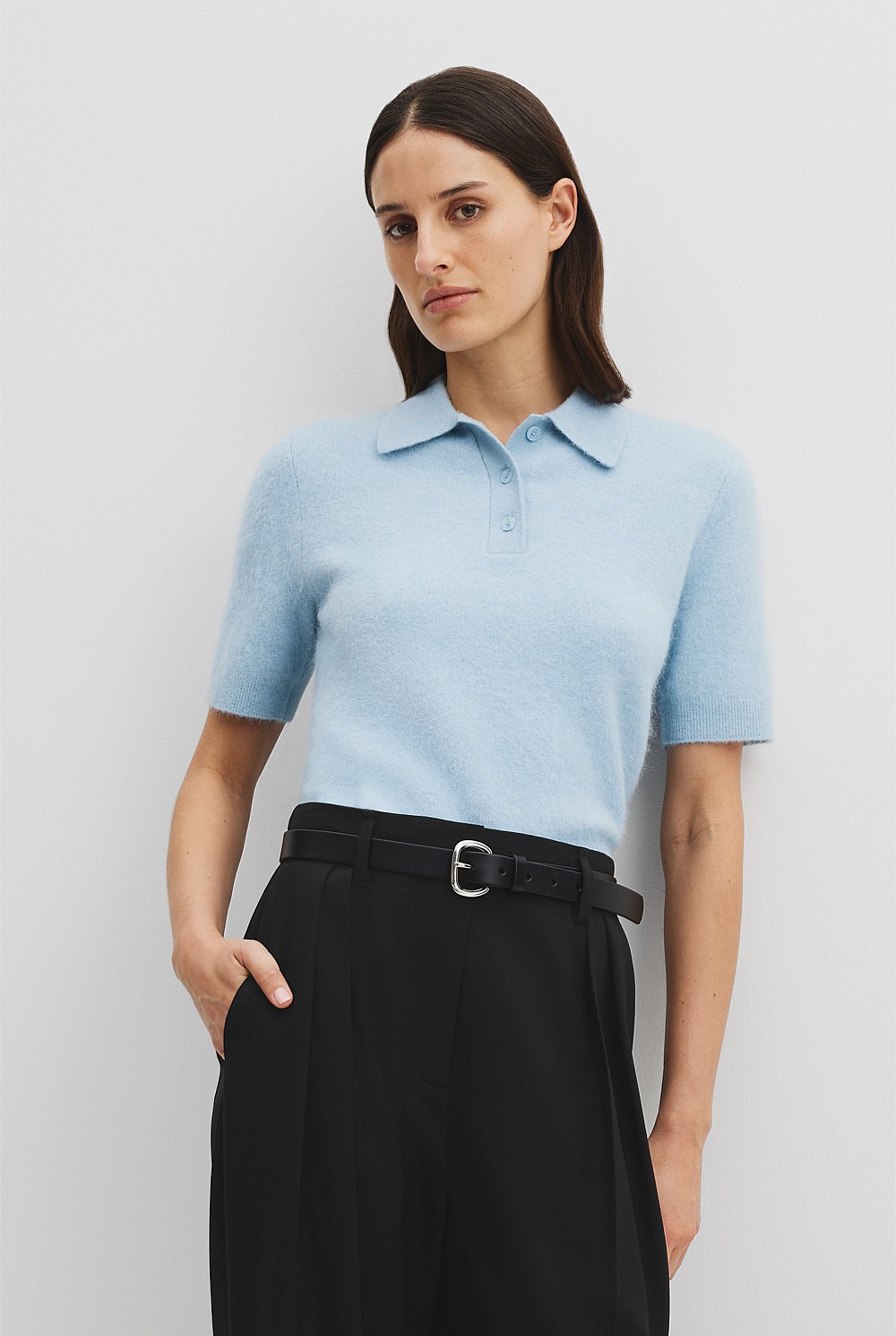 High Pile Knit Polo