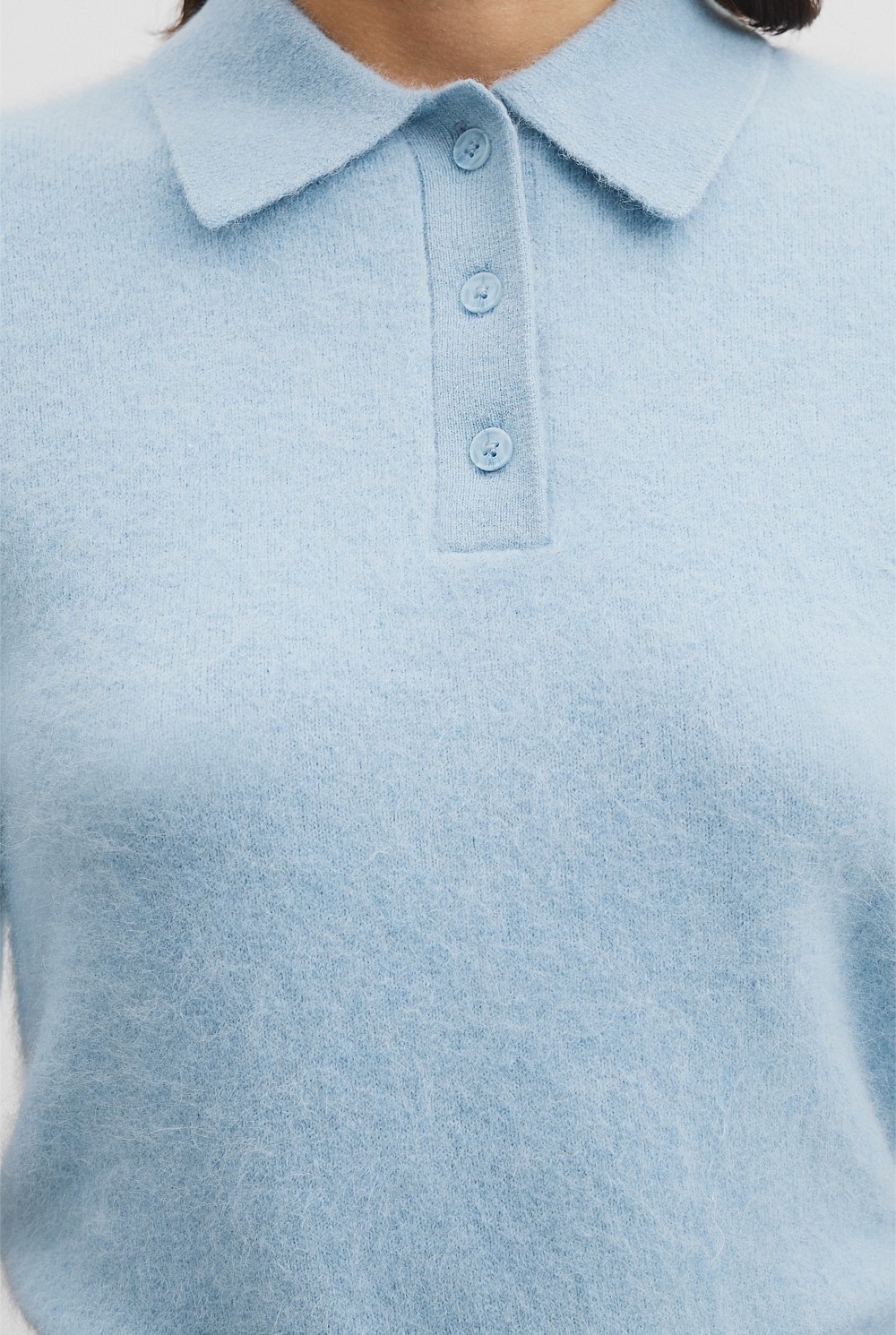 High Pile Knit Polo