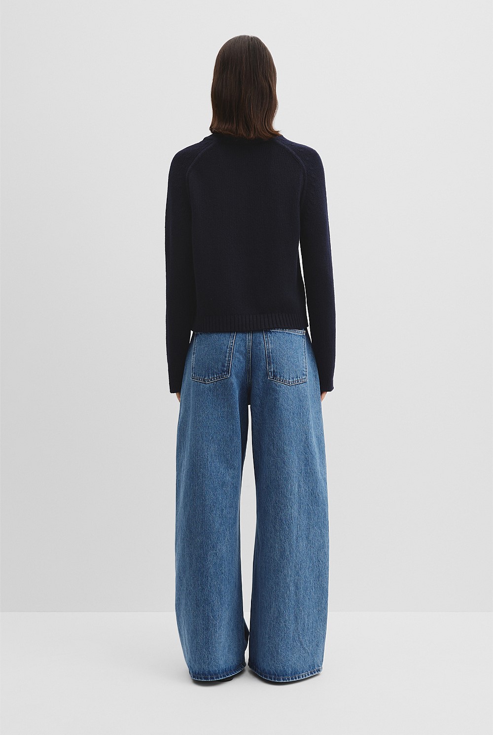 Cashmere Wool Crew Knit