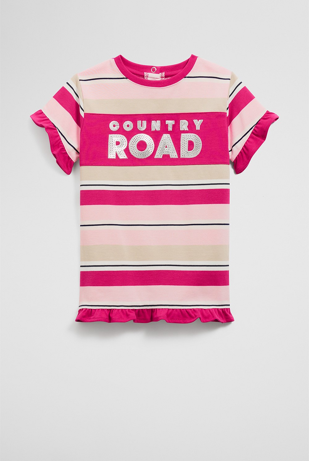 Organically Grown Cotton T-Shirt Logo Dress