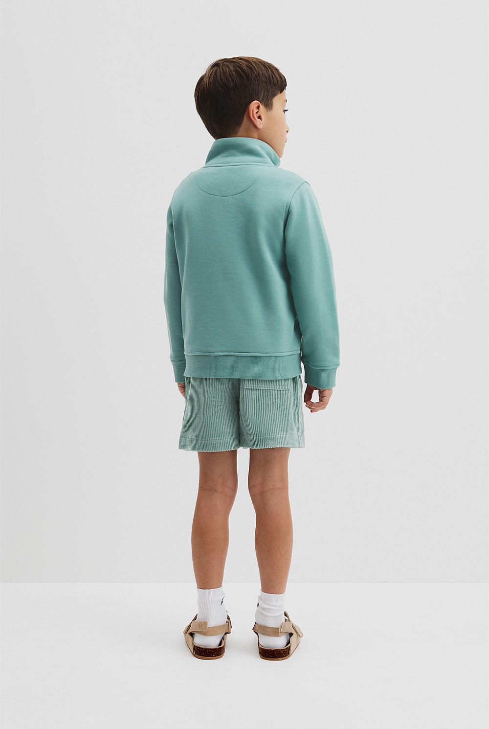 Verified Australian Cotton Heritage Half Zip Sweat
