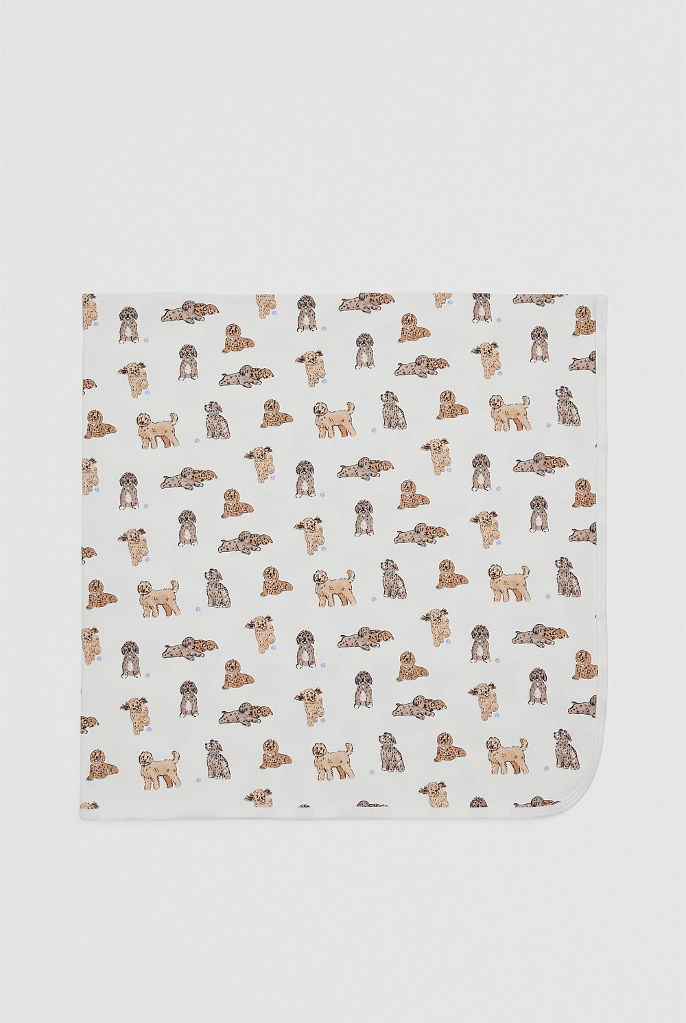 Dog Print Blanket