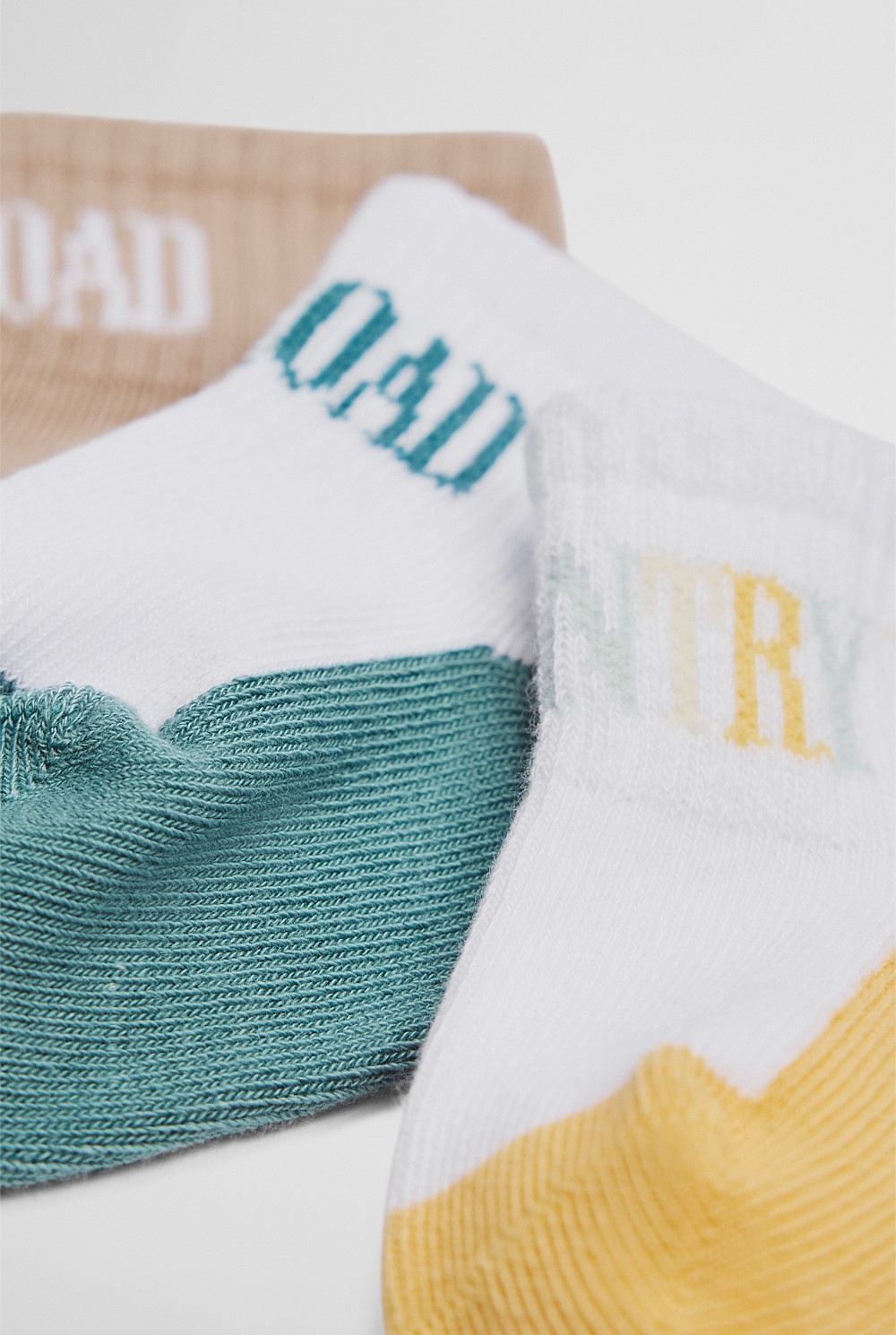 Heritage Quarter Sock Pack of 3