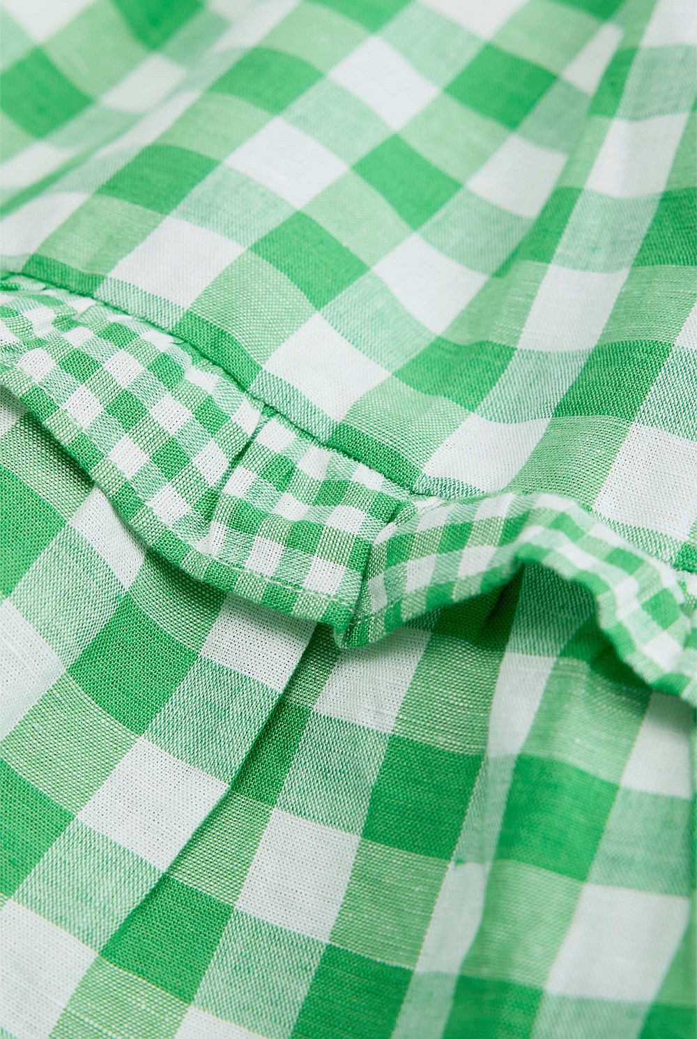 Gingham Midi Dress