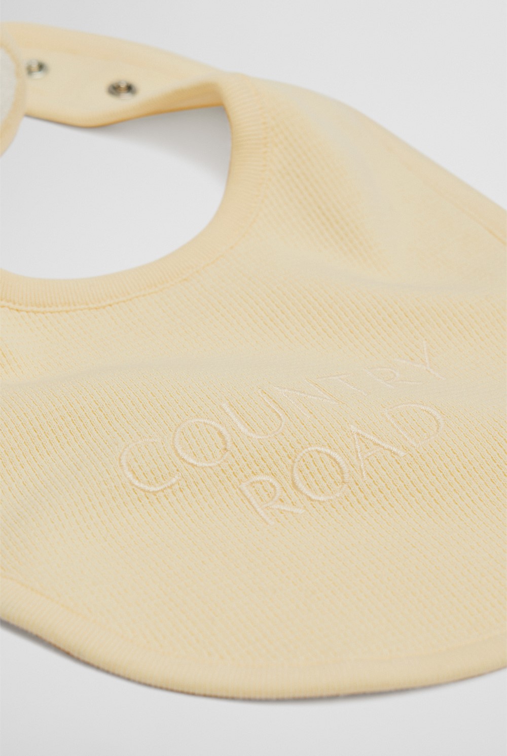 Organically Grown Cotton Waffle Bib