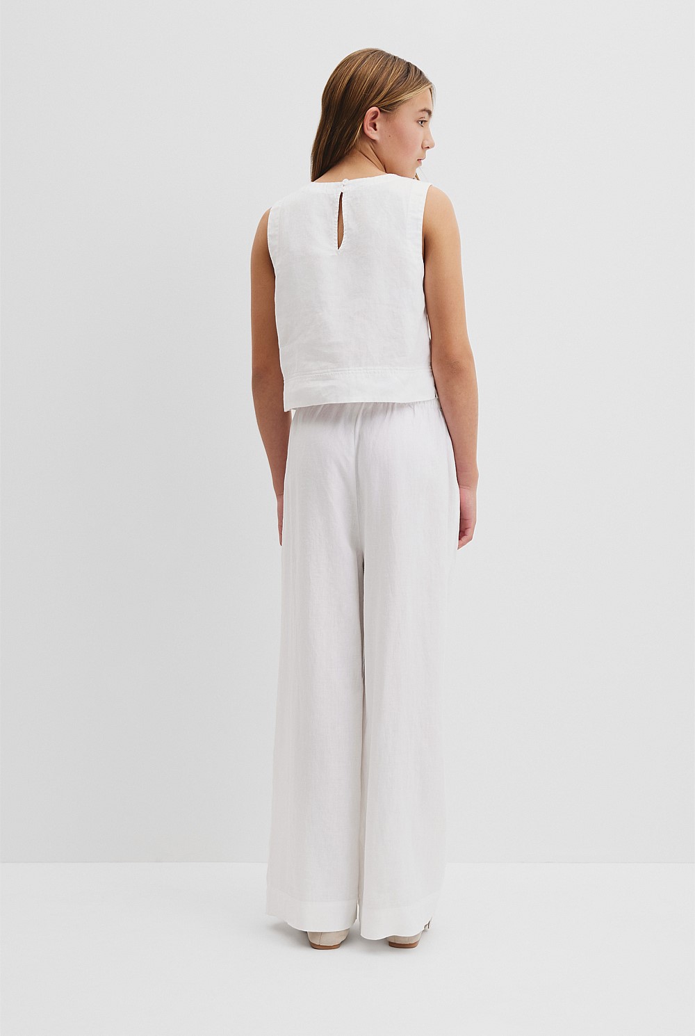 Teen Organically Grown Linen Tank