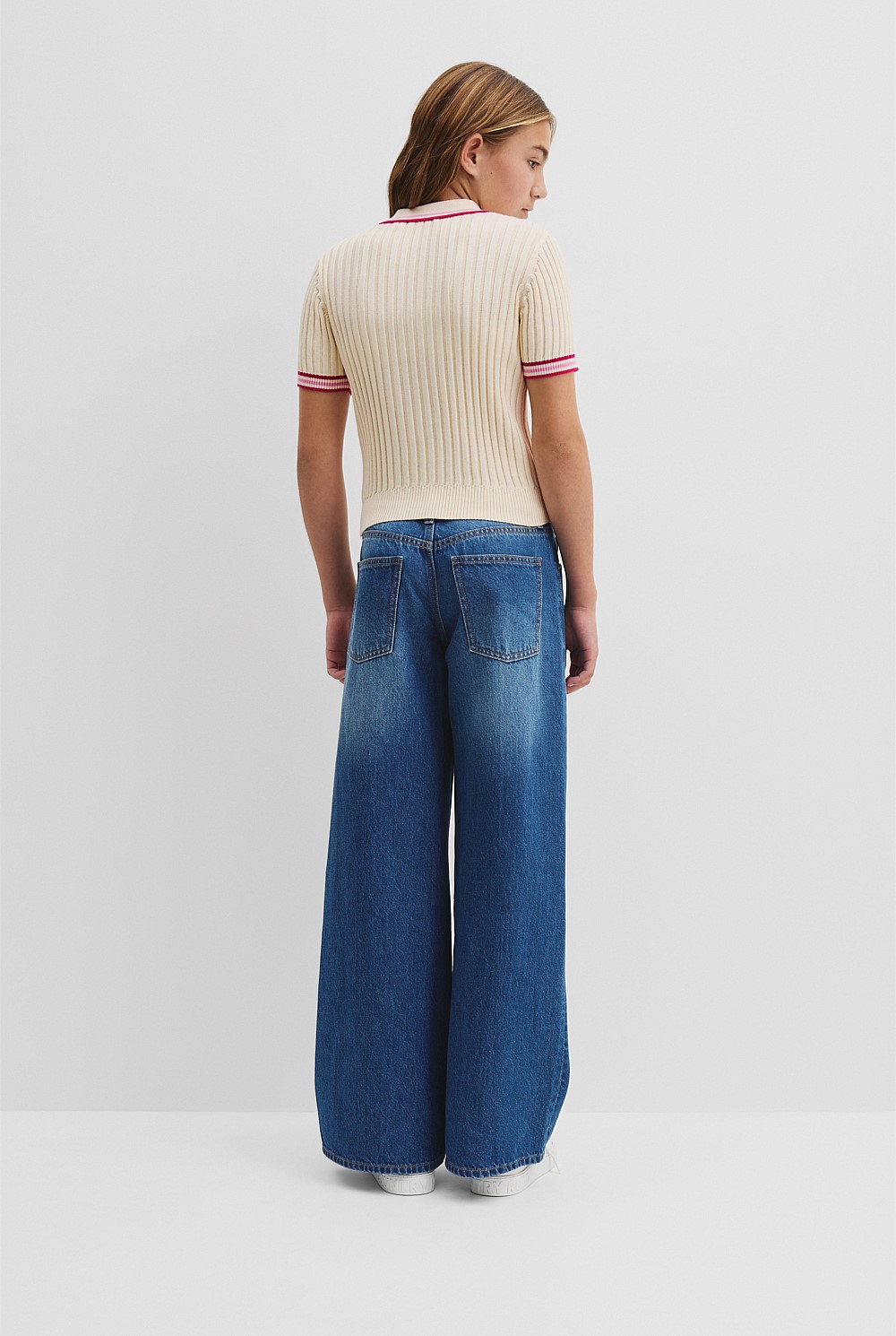 Teen Organically Grown Cotton Knit Polo