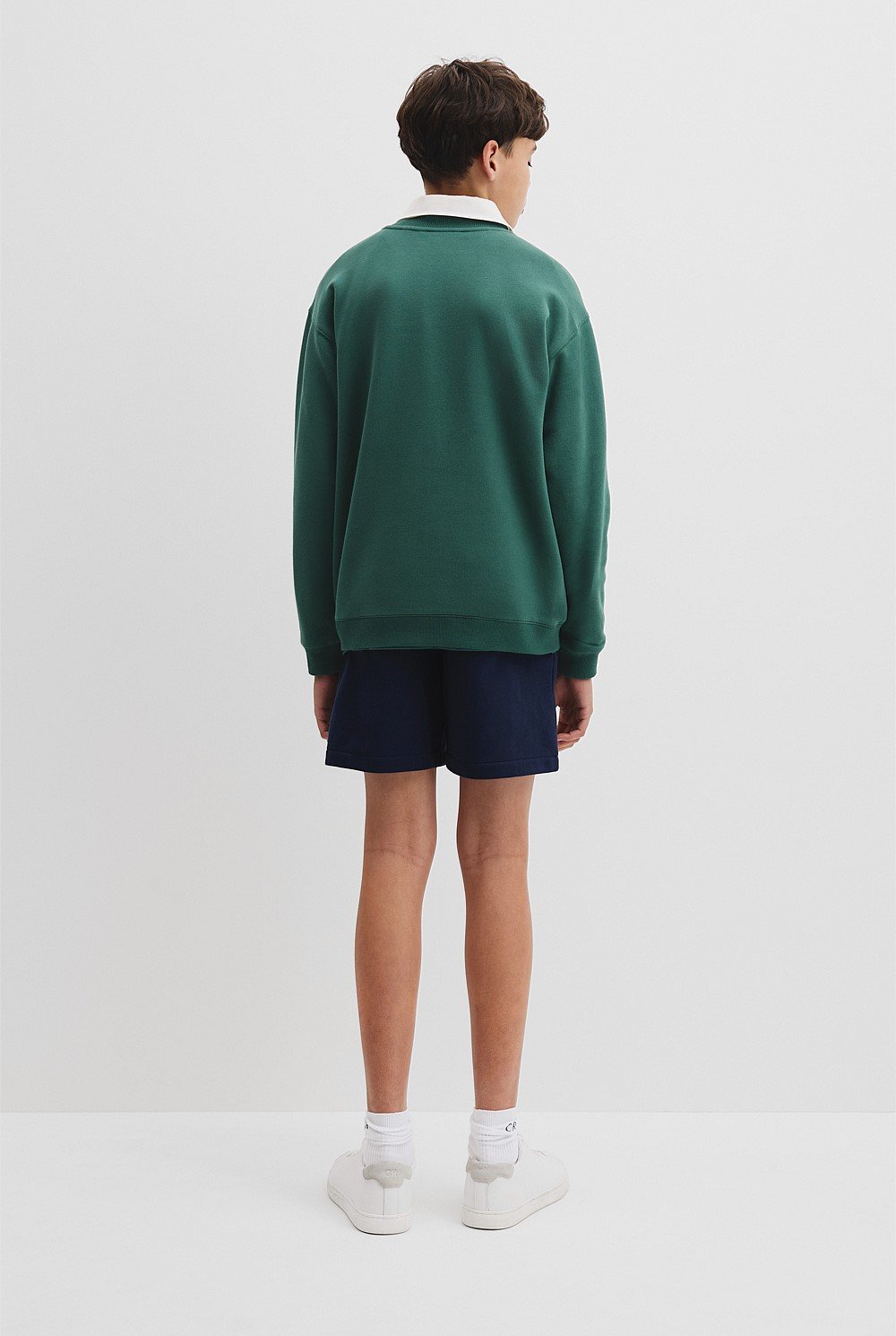 Teen Australian Cotton Logo Wreath Sweat