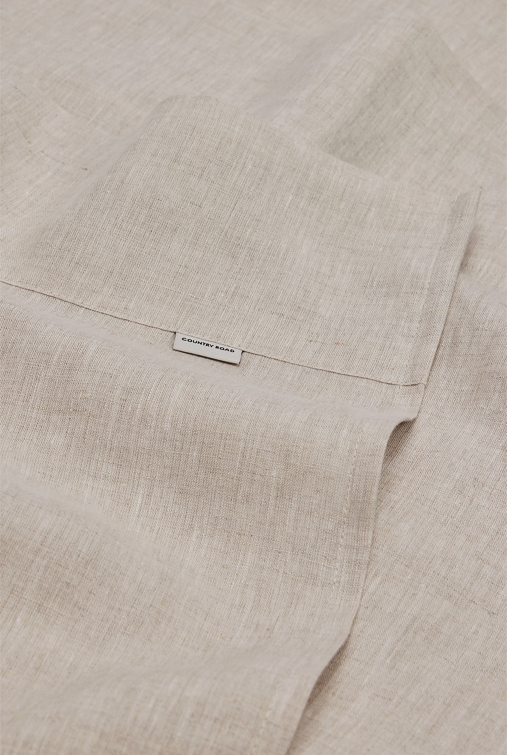 Skye Linen King Flat Sheet