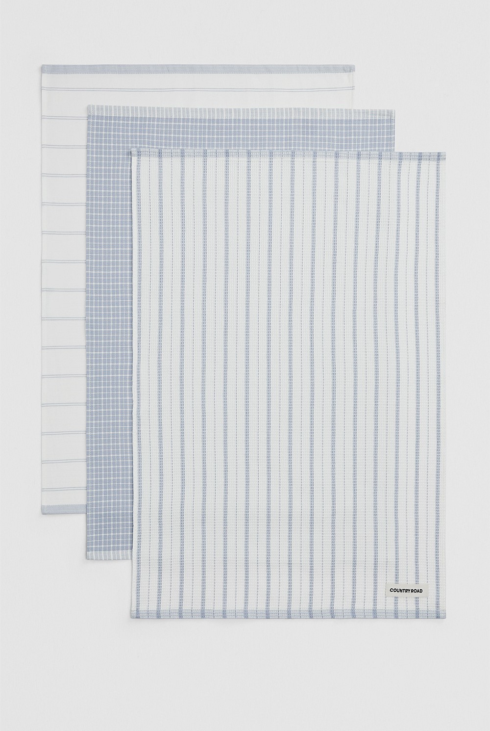 Laine Verified Australian Cotton Tea Towel Pack of 3