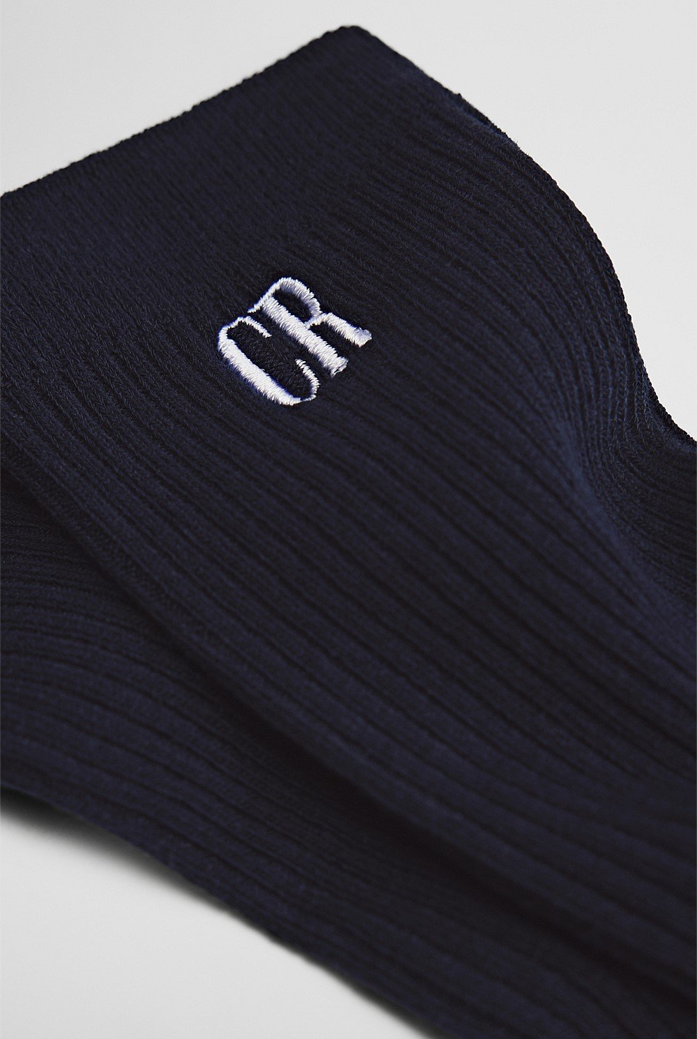 Australian Cotton Blend CR Ribbed Three Quarter Crew Sock