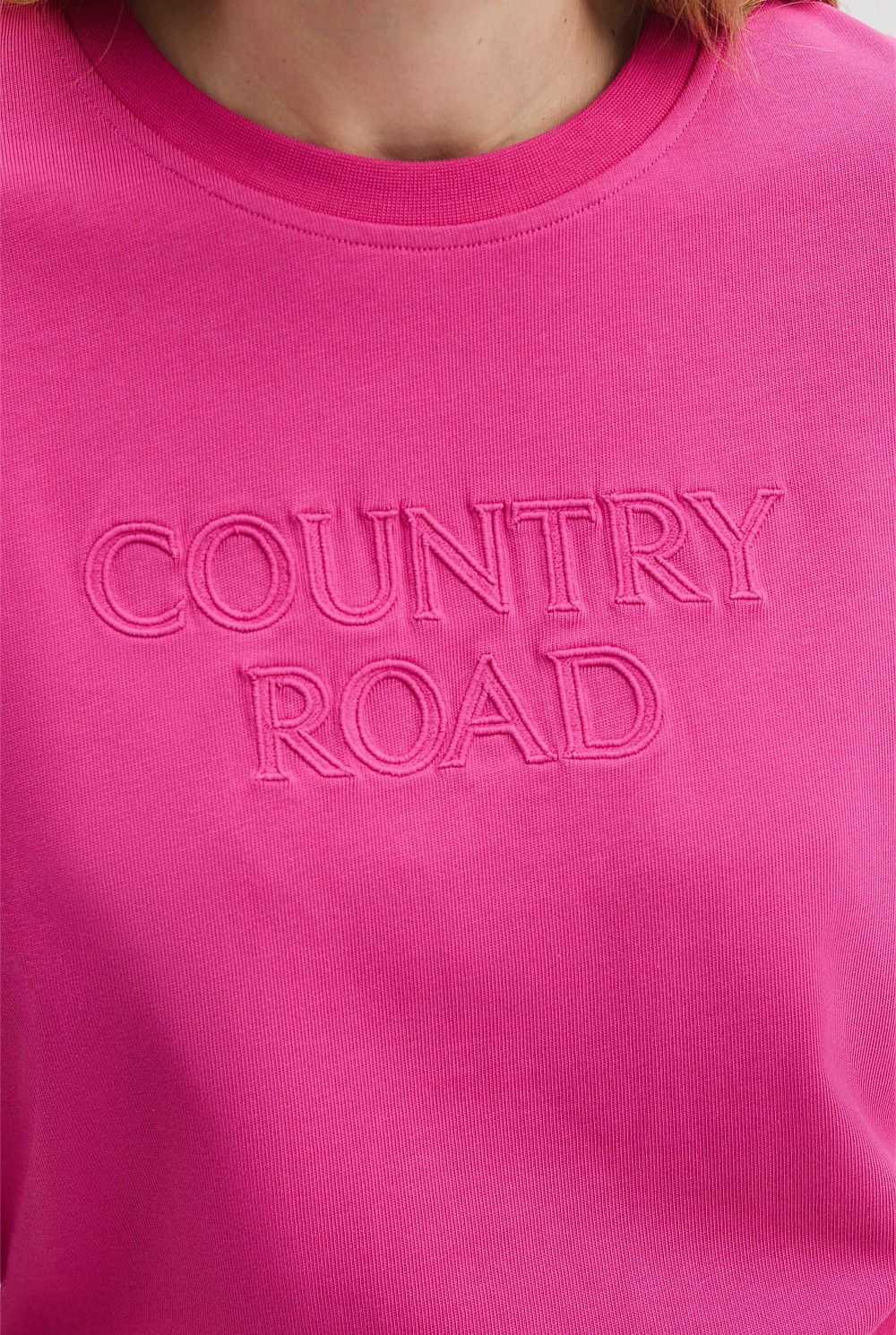 Australian Cotton Monogram T-Shirt