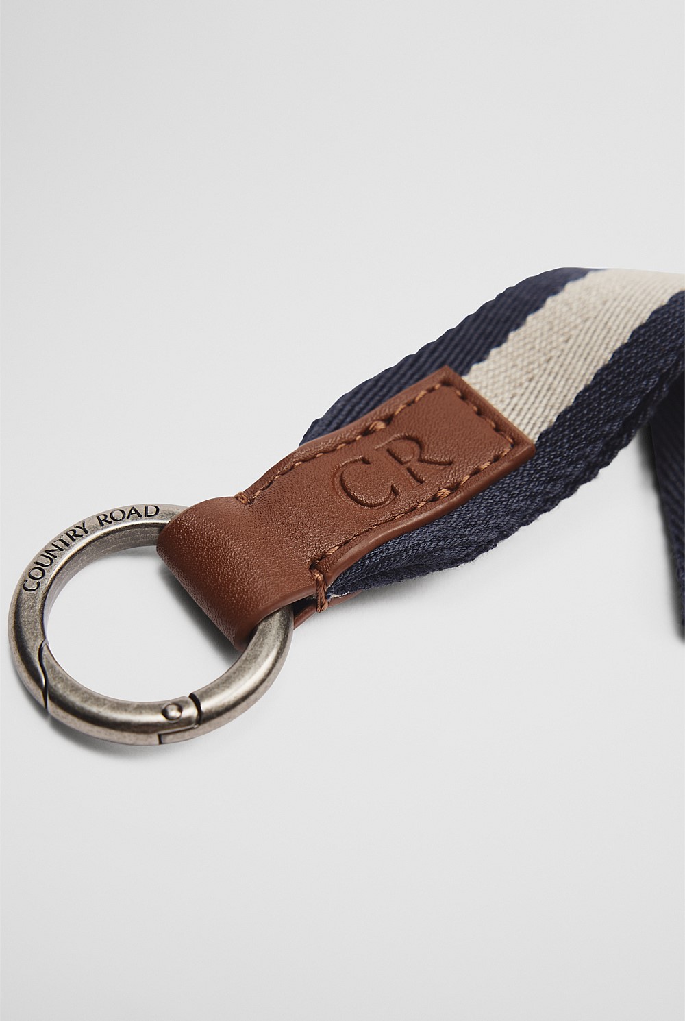 Striped Keyring