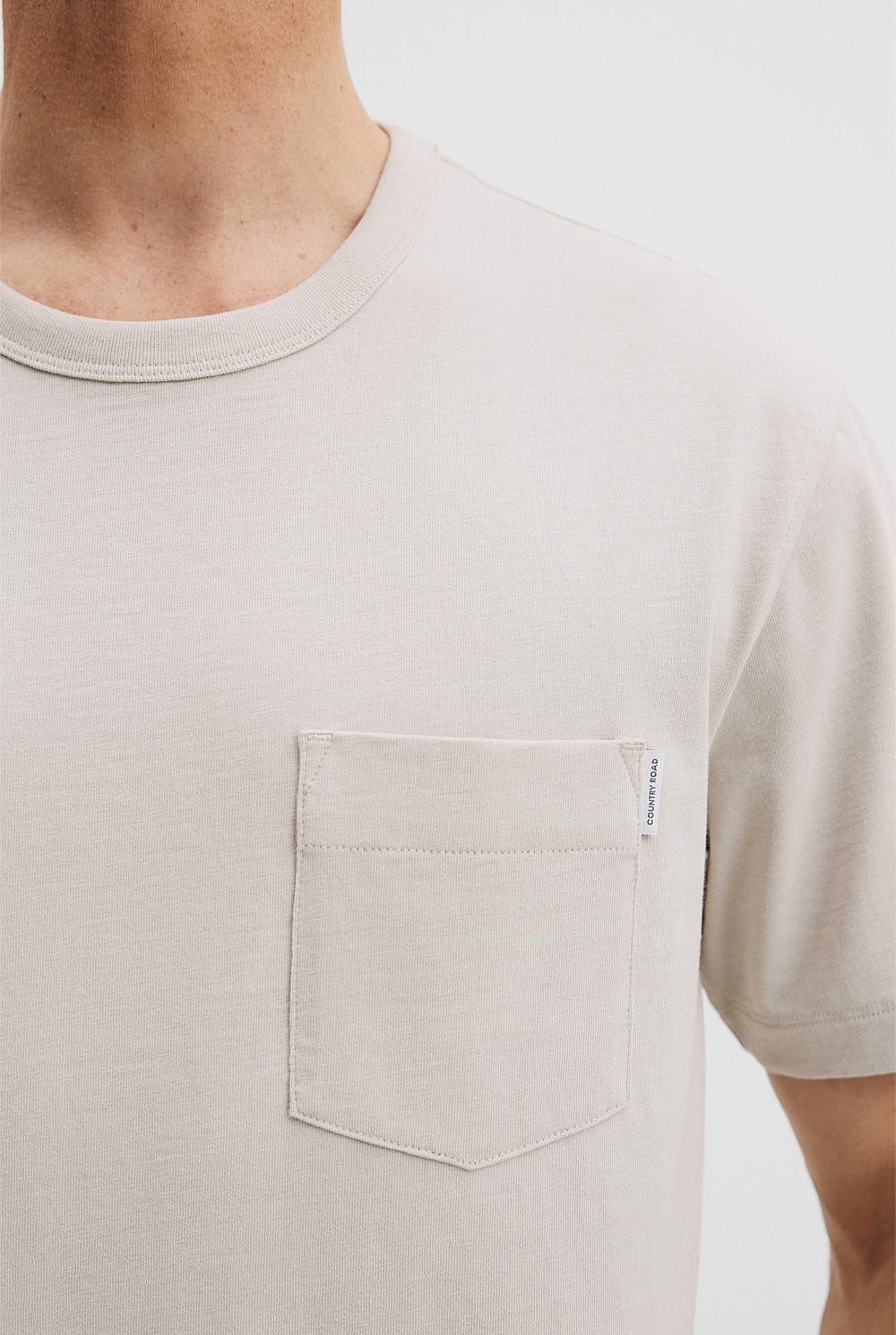 Organically Grown Cotton Slub T-Shirt