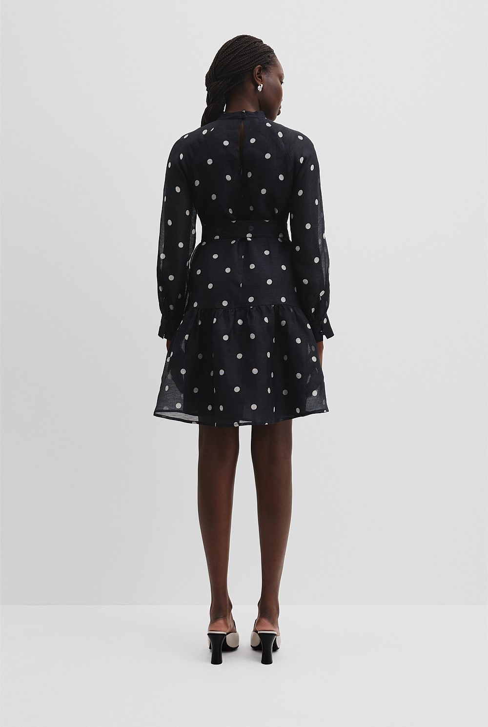 Spot Mini Dress