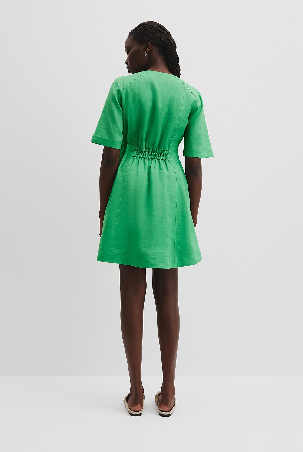Fit And Flare Mini Dress