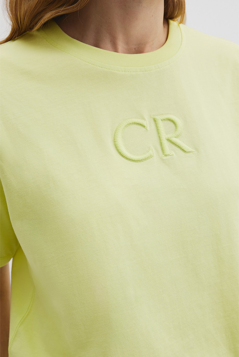 Australian Cotton CR Logo T-Shirt