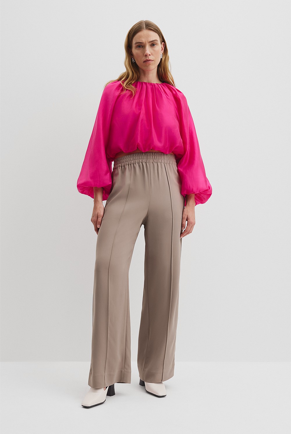 Voluminous Soft Blouse