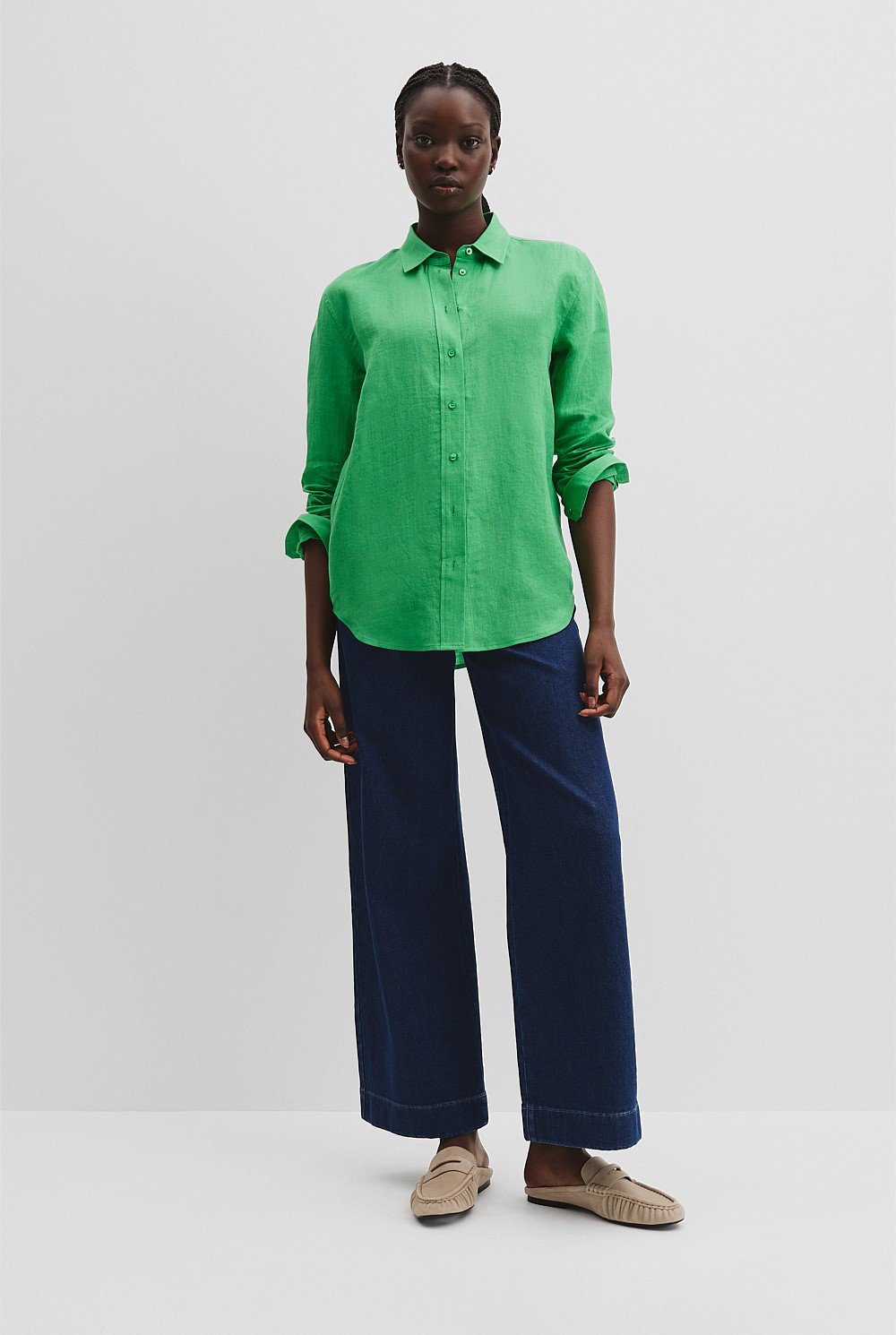 Organically Grown Linen Shirt