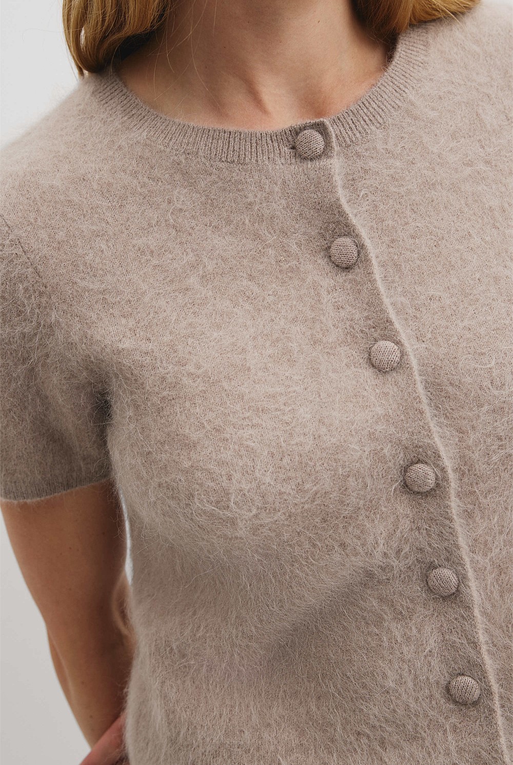 High Pile Knit Cardigan