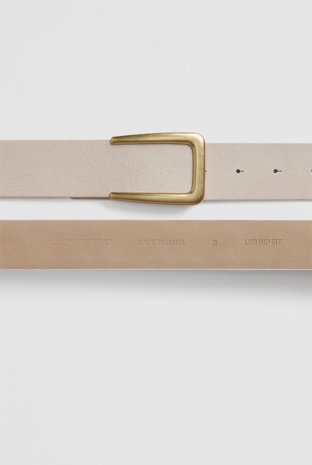 Leather Mid Belt