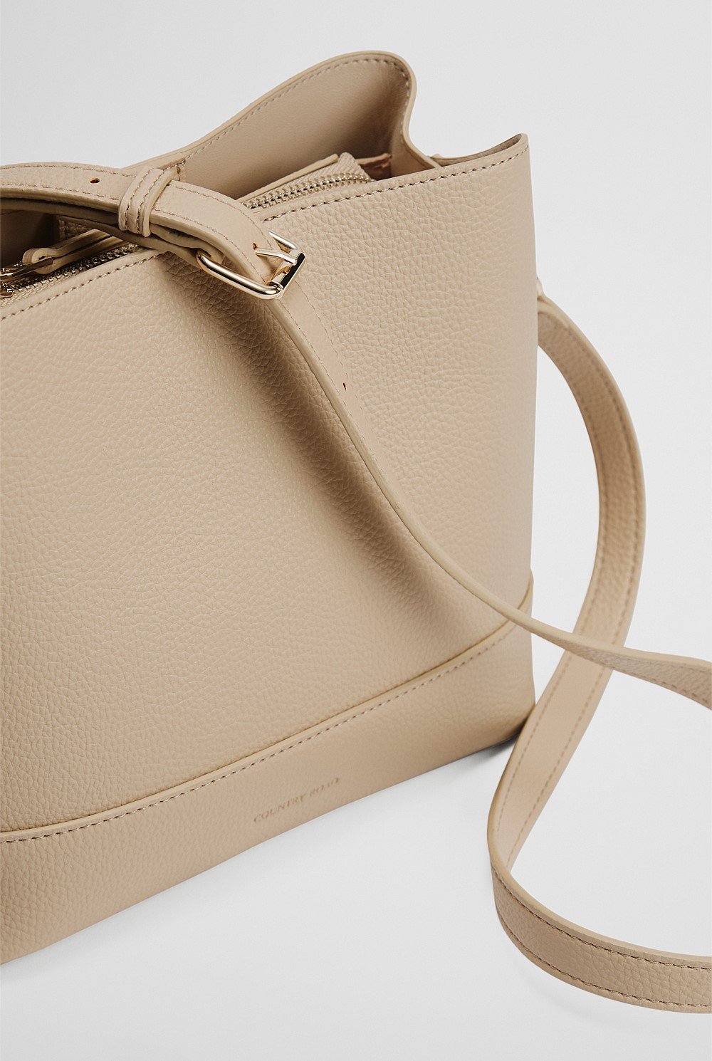 Zip Top Bucket Bag
