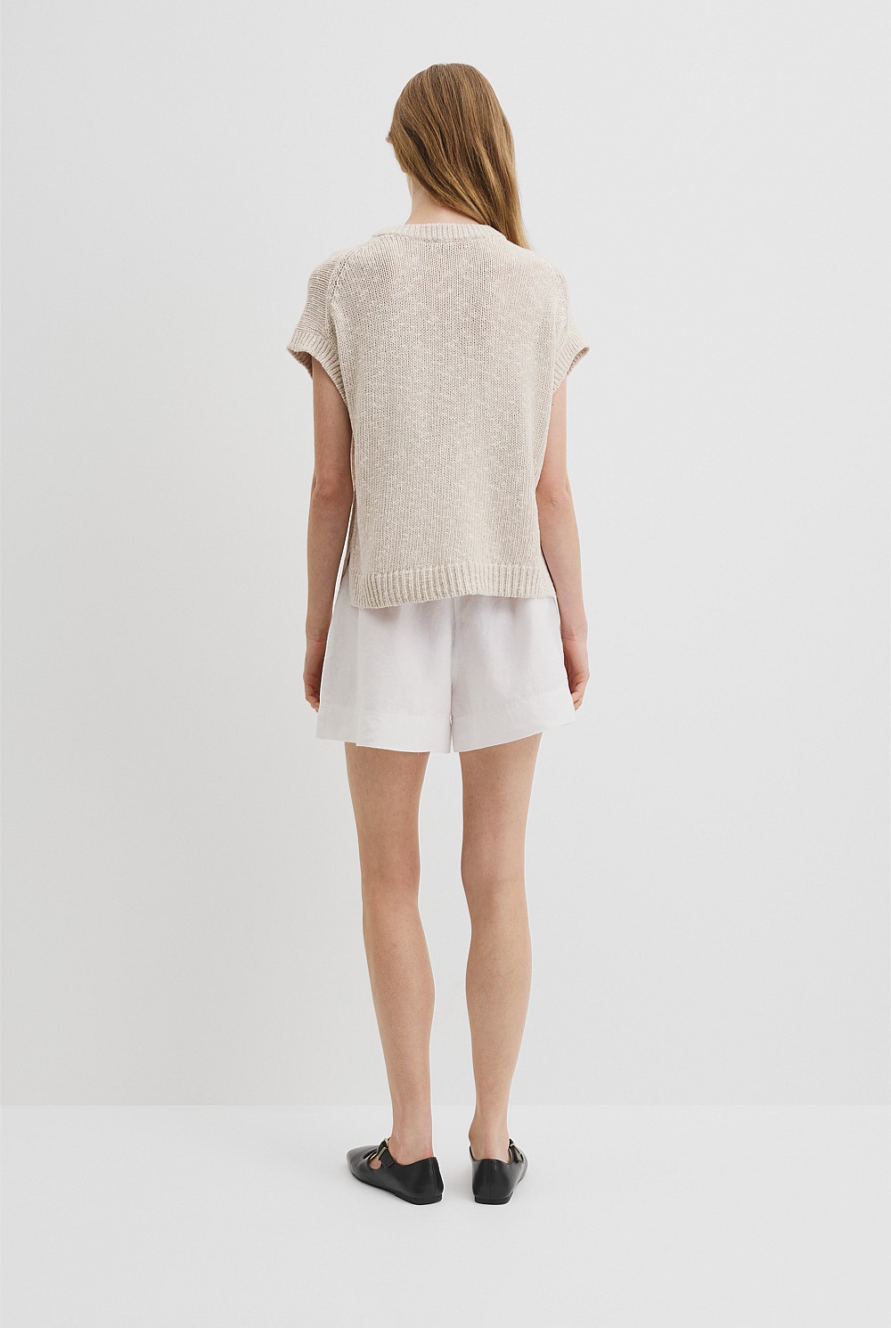 Textured Knit T-Shirt