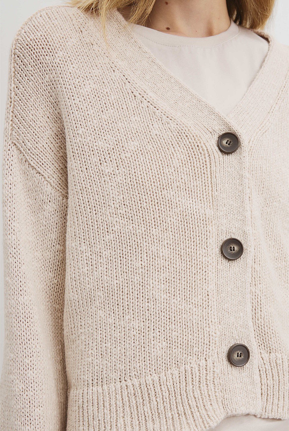 Textured Knit Cardigan