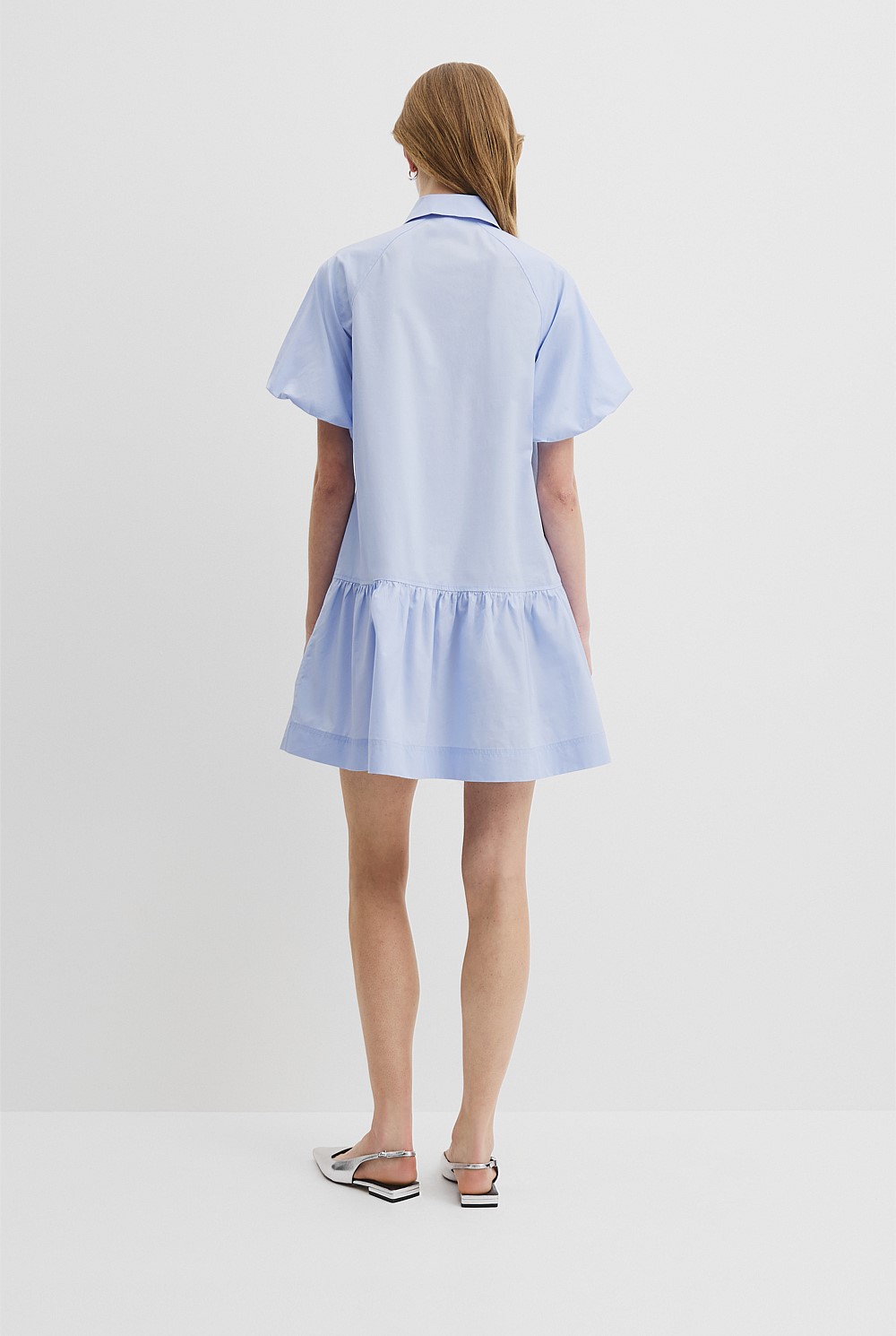Australian Cotton Poplin Mini Dress