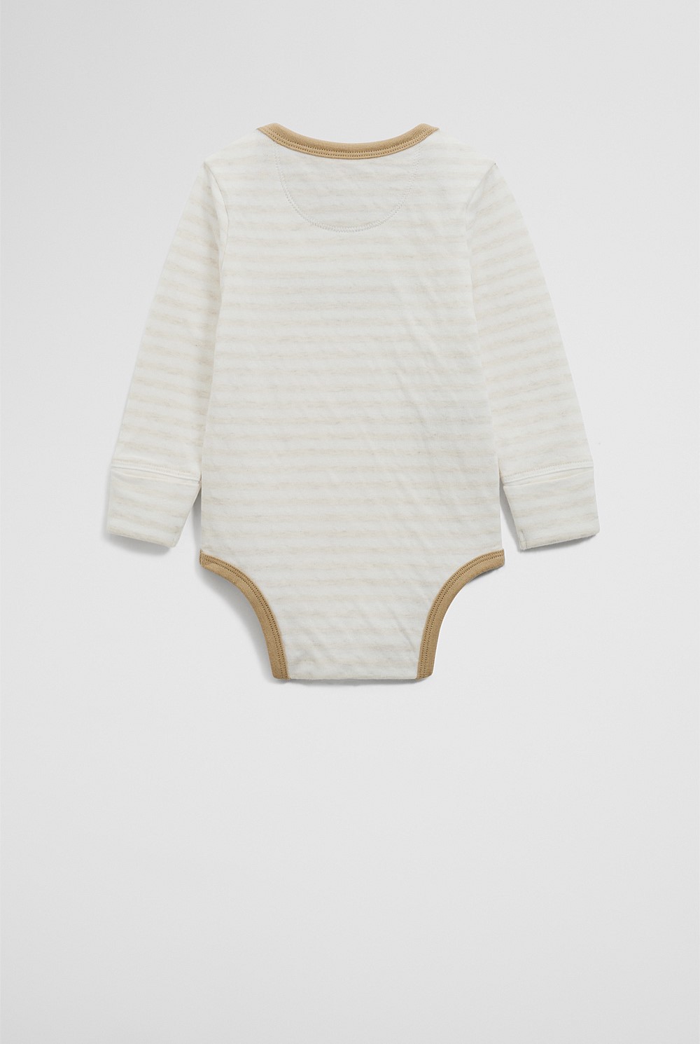Organically Grown Cotton Long Sleeve Heritage Bodysuit