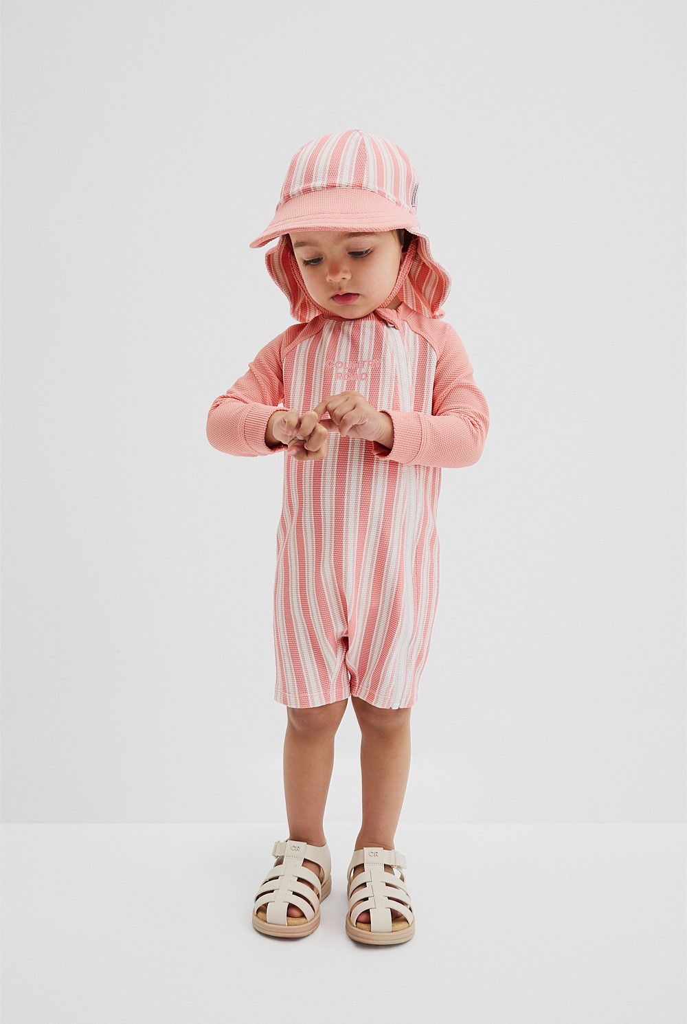 Stripe Swim Hat
