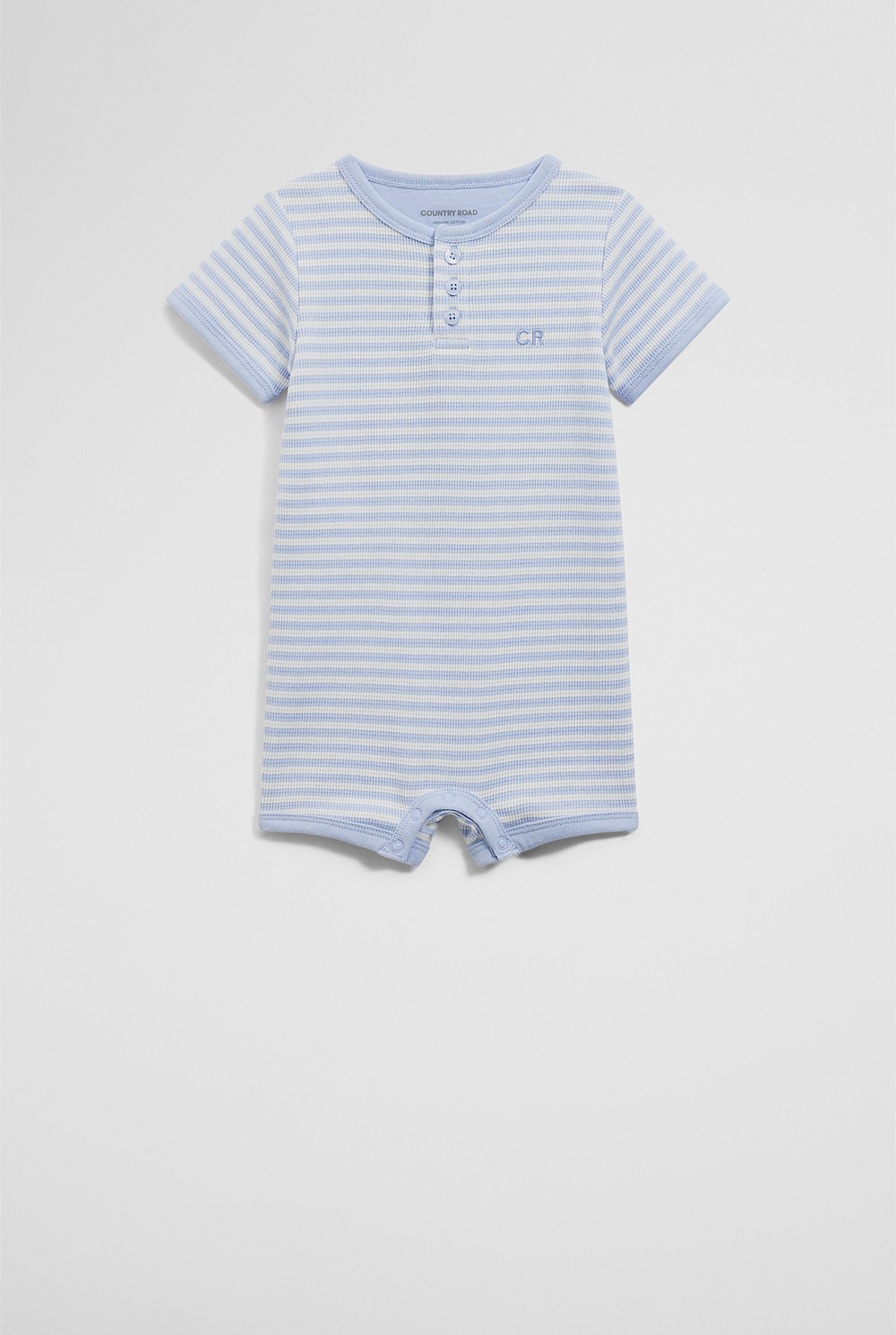 Waffle Short Sleeve Bodysuit