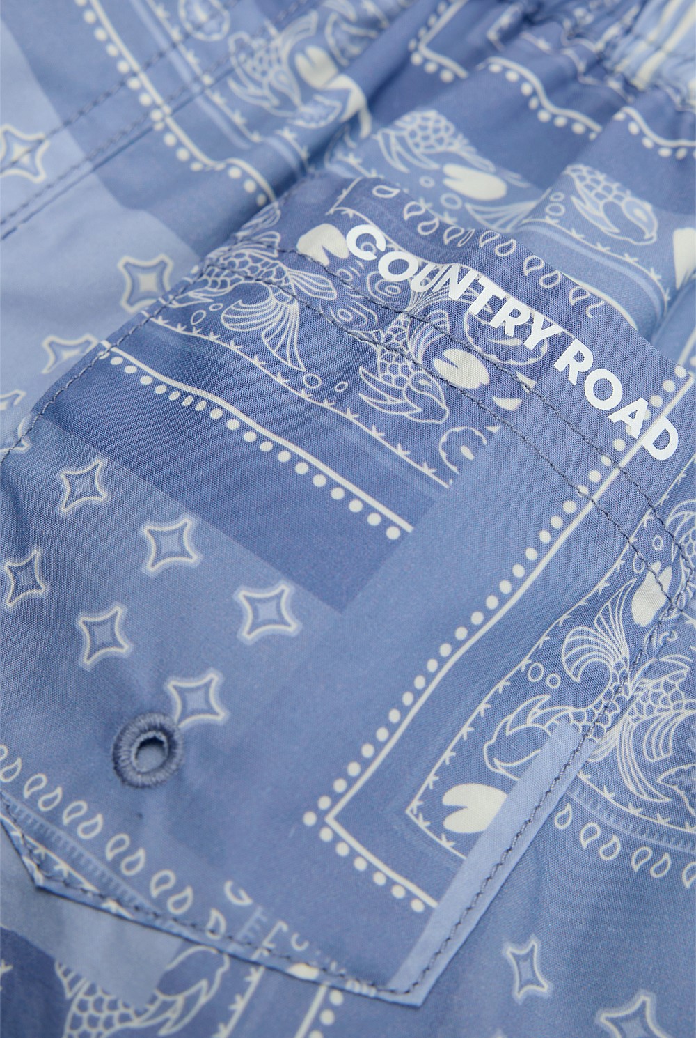 Patch Paisley Boardshort