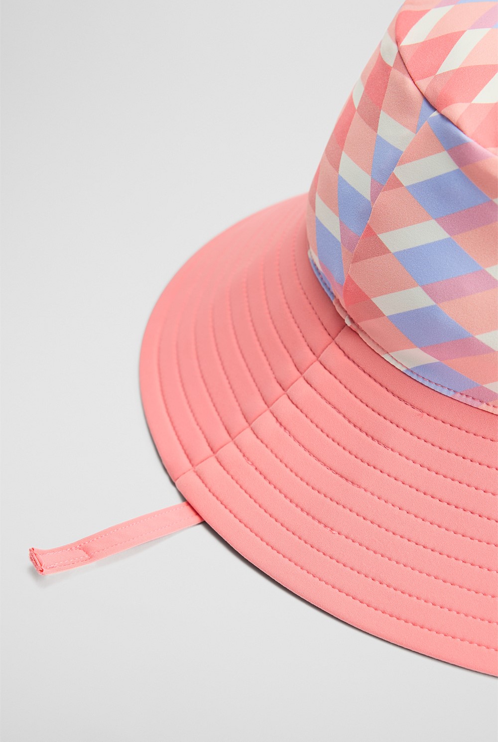 Geometric Swim Bucket Hat