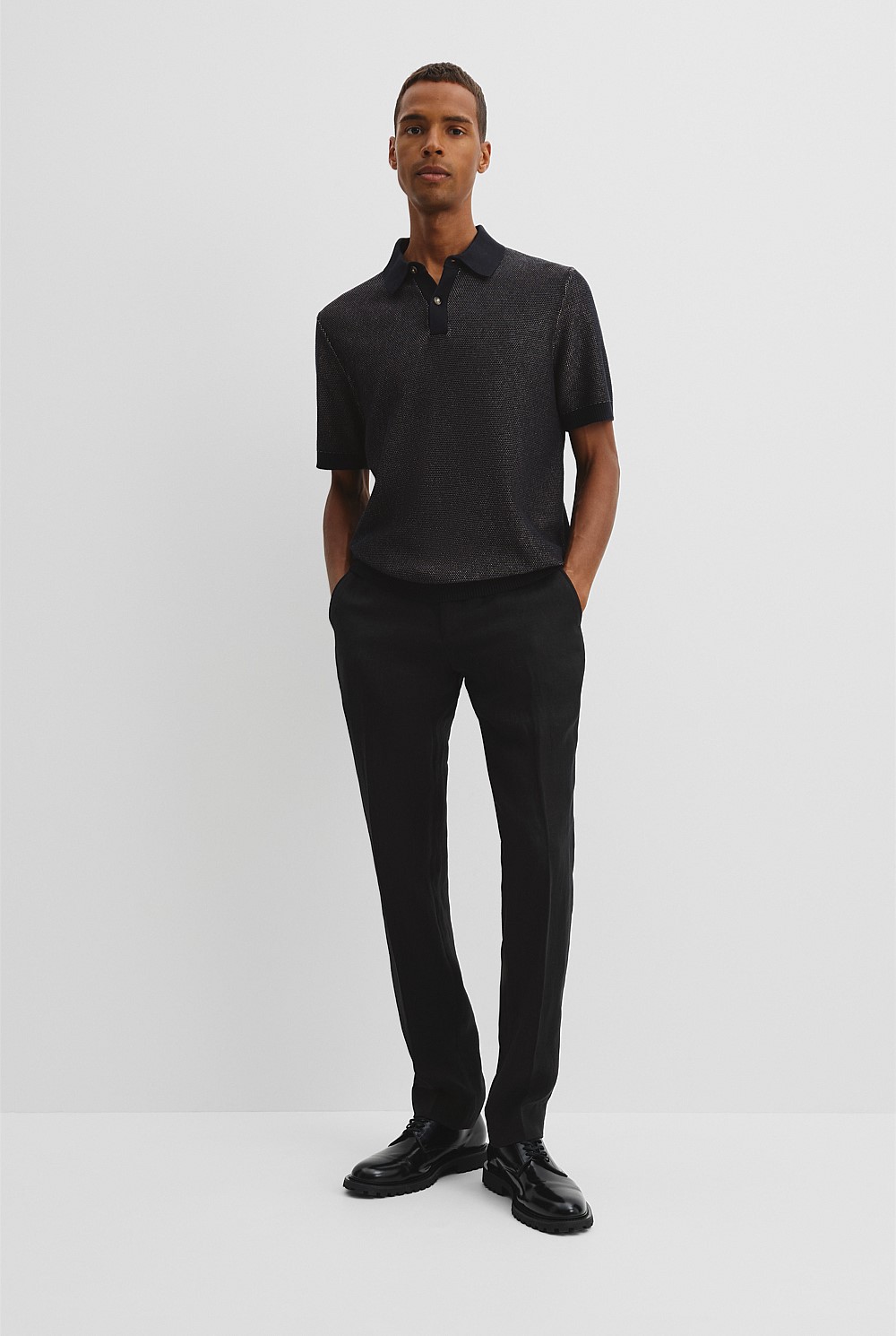 Short Sleeve Australian Cotton Knit Polo