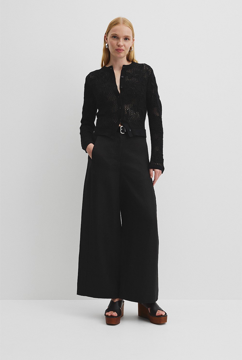 Applique Knit Cardigan